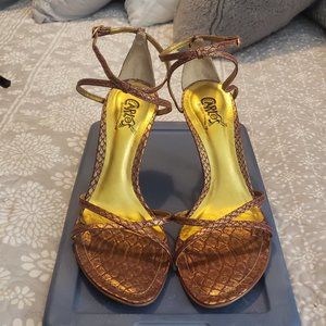 Carlos Santana Trust Strappy Heel 8 1/2